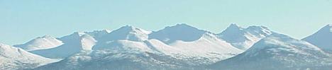 Chugach mountains near Anchorage