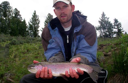 Brennan with Rainbow