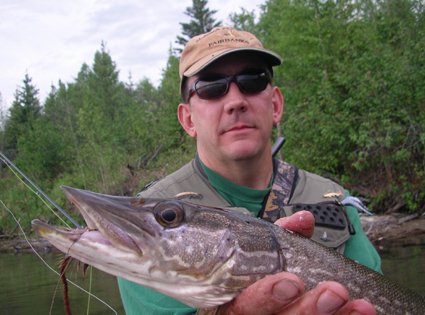 Pat with Northern Pike