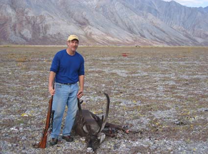 Chris with Caribou 2005