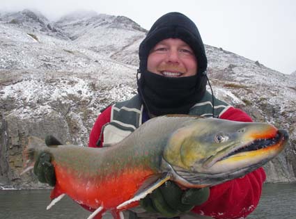 Doug with icy Char