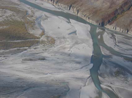 Landing on the Ivishak River