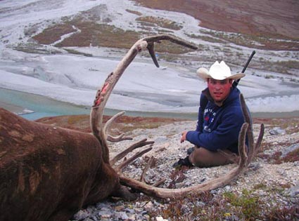 Ben with nice Caribou