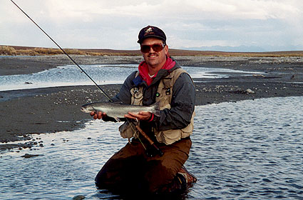 Ben with Arctic Char