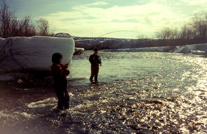 JT and Devin Fishing