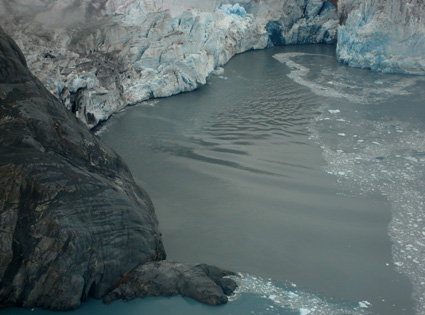 Columbia Glacier Waves