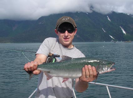 Jeremy with Fly-caught Pink