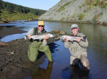 Steve and Randy with Silvers