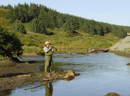 Steve on Kiklukh River