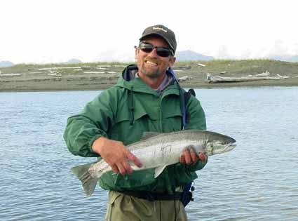 Kurt with Steelhead