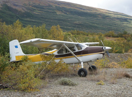 N2162Z at Kulik River Airstrip