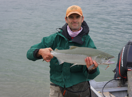 John with Sockeye Salmon