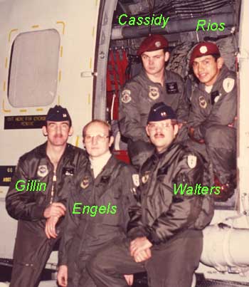 USAF helicopter crew