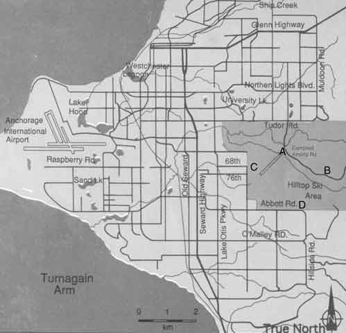 Far North Bicentennial Park locator map