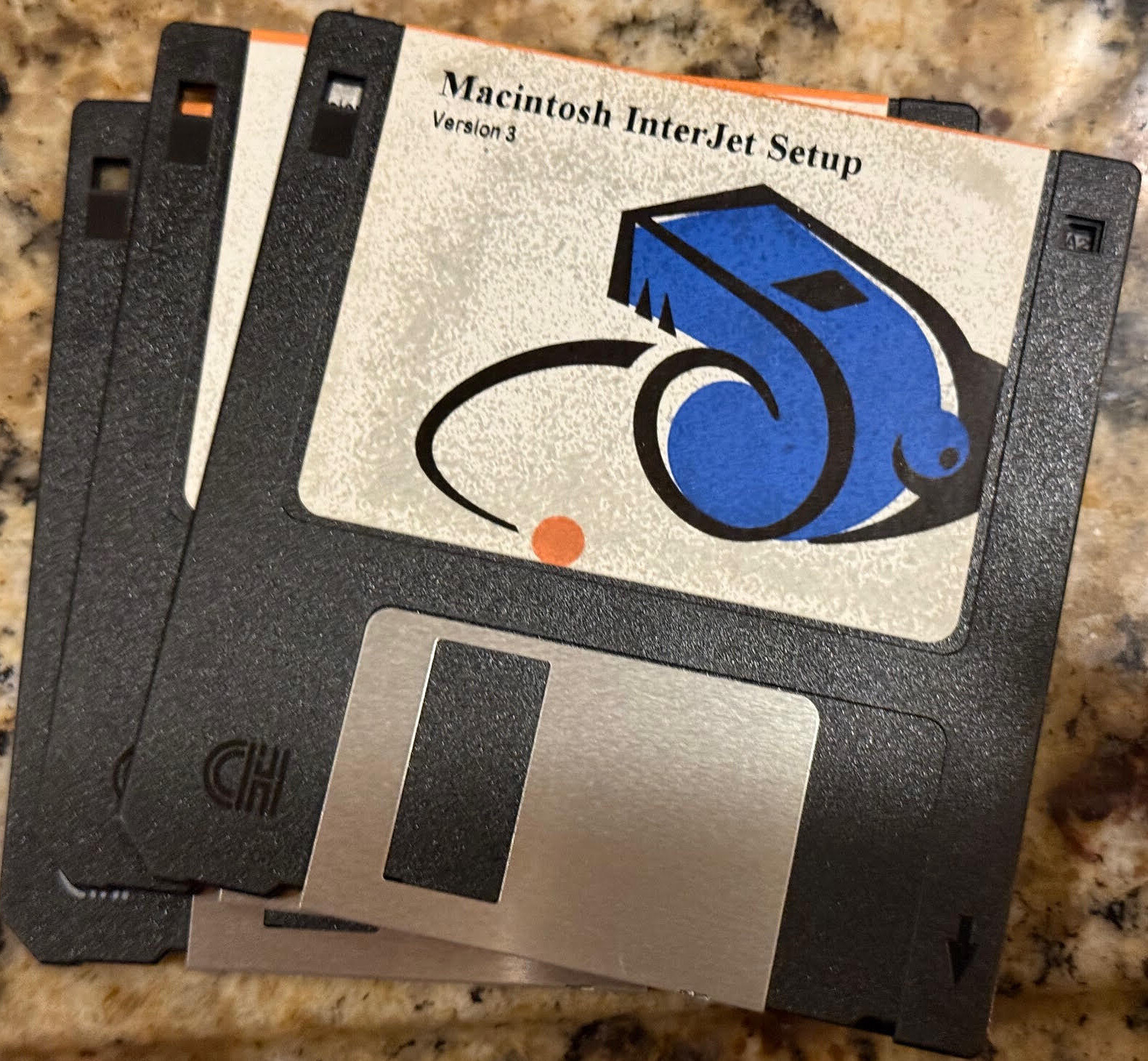 Macintosh InterJet Setup floppy, Version 3.