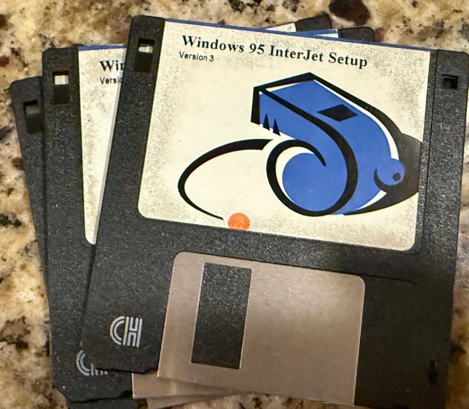 Windows 95 InterJet Setup floppy, Version 3.
